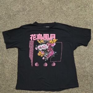 Fashion Nova Black T-Shirt Ladies 2x Gently Worn